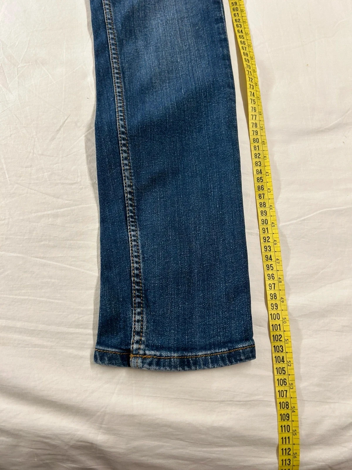 Marineblauwe slim-fit spijkerbroek Kiabi – photo 4
